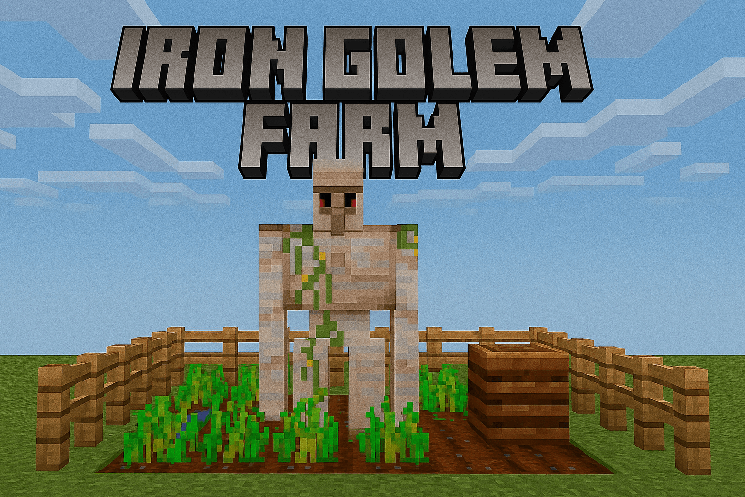 Iron Golem Farming: Maximum Iron Production
