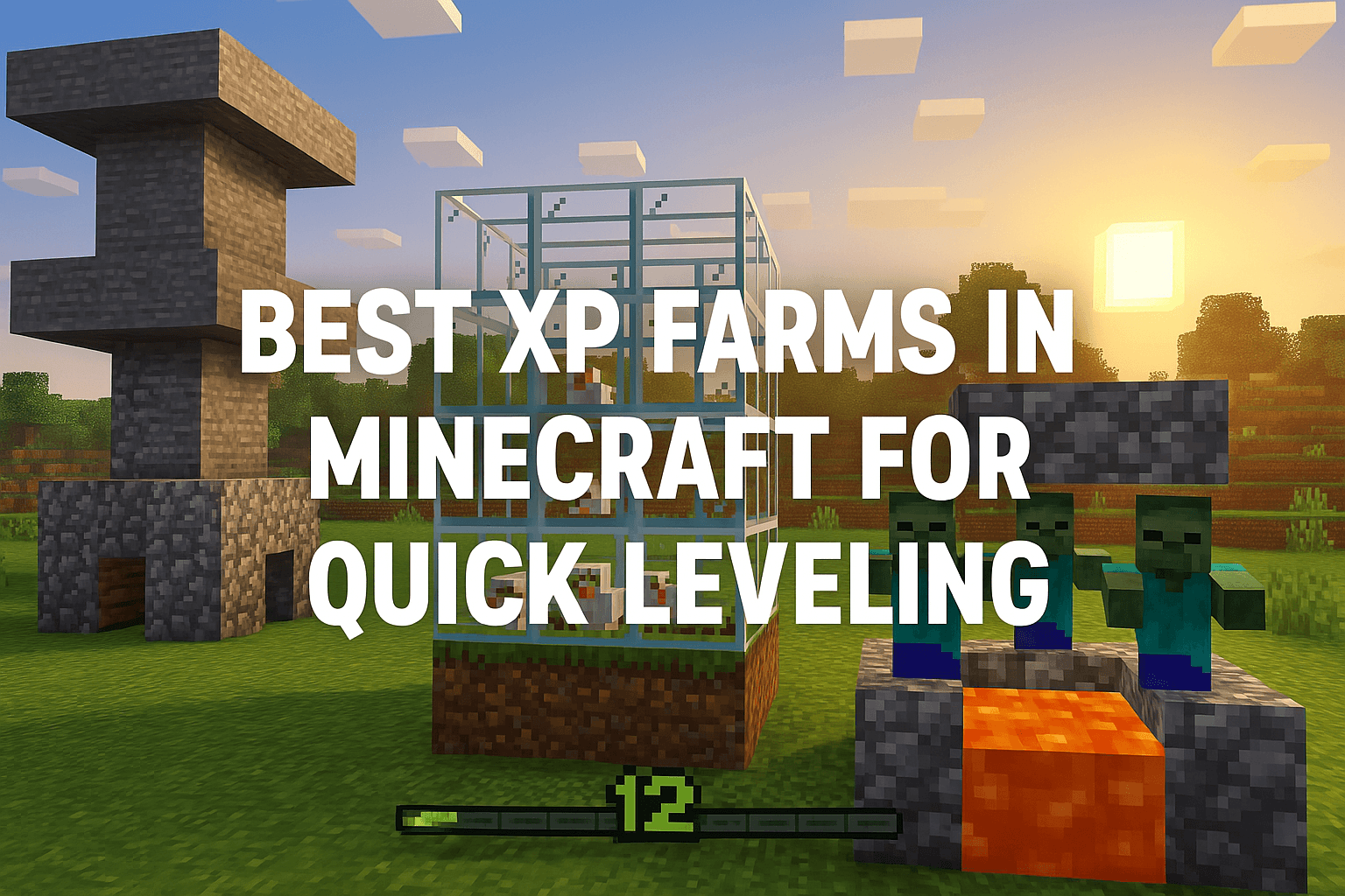 Best XP Farms in Minecraft for Quick Leveling