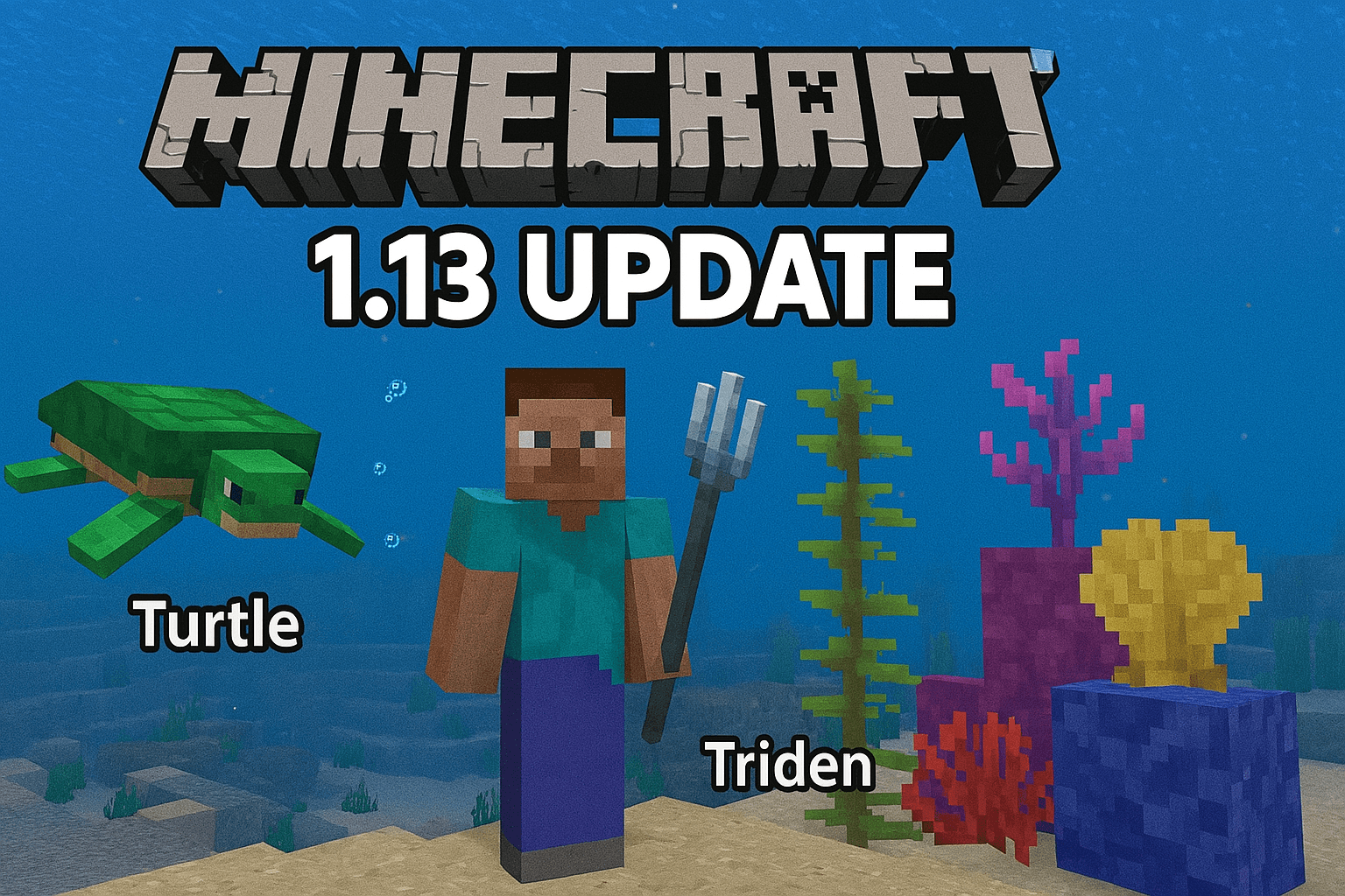 Minecraft 1.13: The Update Aquatic